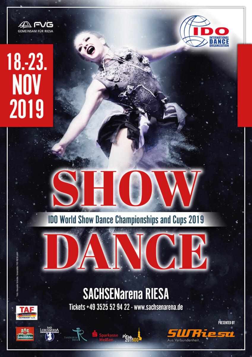 Word Championship Show Dance 2019 Riesa, all finals adults